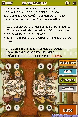 Image n° 3 - screenshots : Profesor Layton y la Caja de Pandora, El